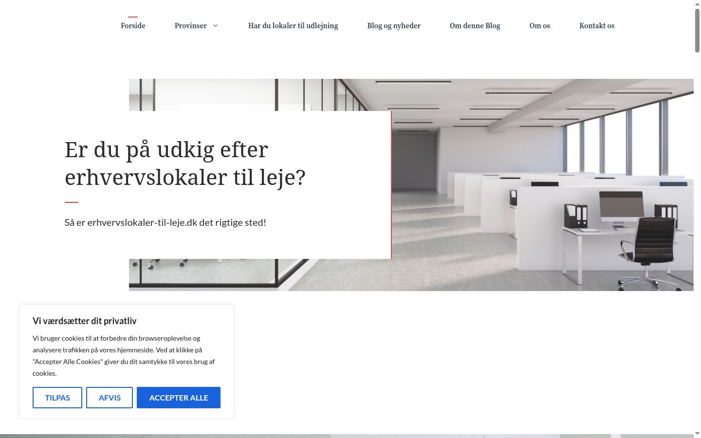 Kuvakaappaus suostumusbannerista, joka näytettiin ennen mitään vuorovaikutusta