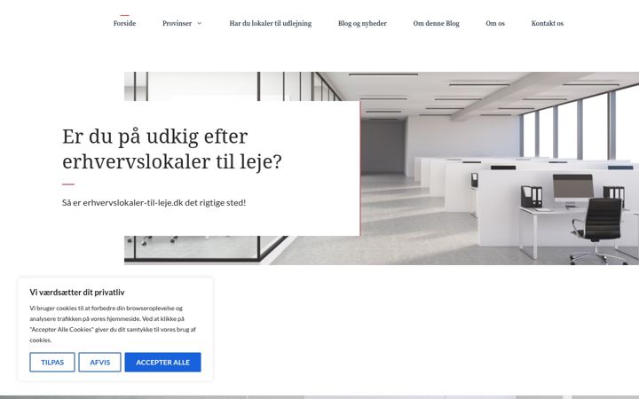 Képernyőkép: erhvervslokaler-til-leje.dk