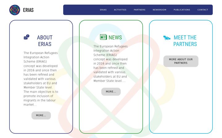 Screenshot of erias.org