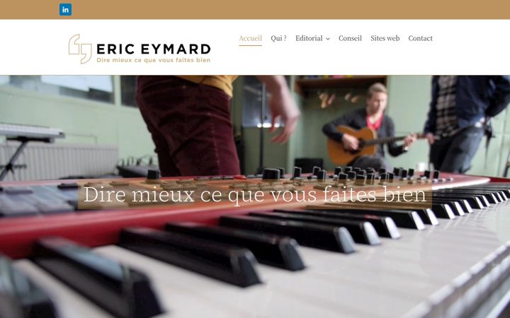 Snímek obrazovky eric-eymard.fr