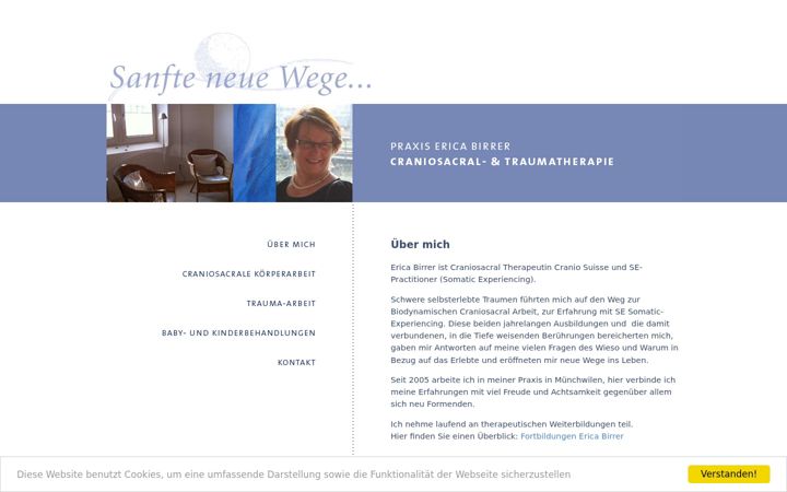 Screenshot του ericabirrer.ch