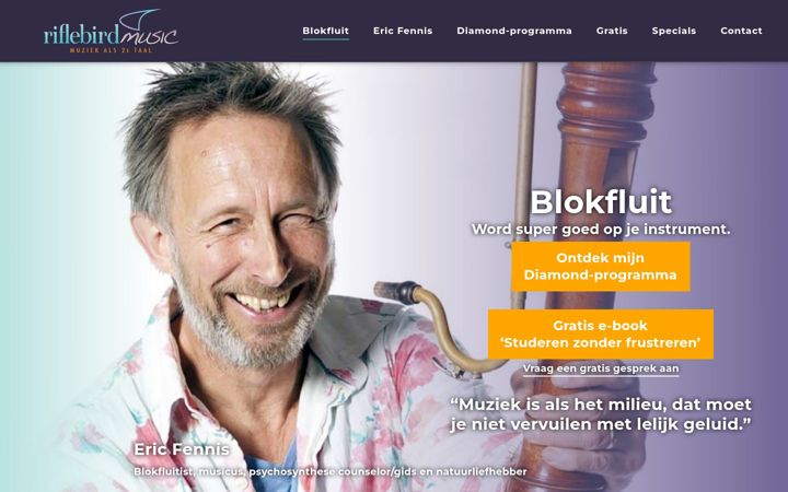 Snímek obrazovky ericfennis.nl