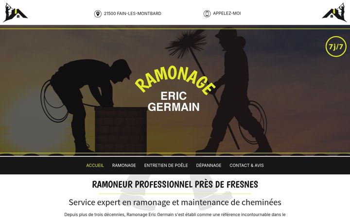 Snímek obrazovky ericgermain-ramonage.fr