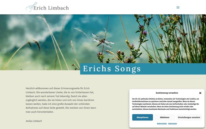 Ekrānuzņēmums no erich-limbach.de