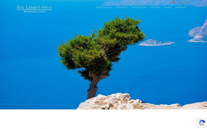 Screenshot του ericleberthirvi.se