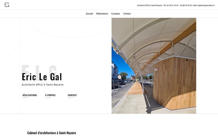 Snímek obrazovky ericlegal-architecte.fr