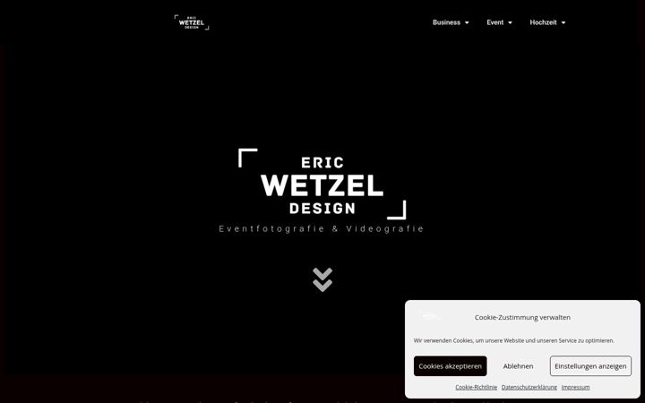Captura de ecrã de ericwetzel.de