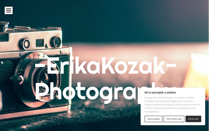 Snímek obrazovky erikakozak.hu