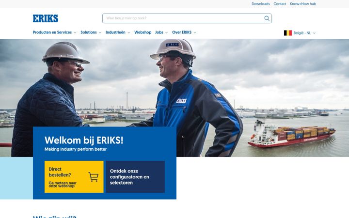 Screenshot of eriks.be