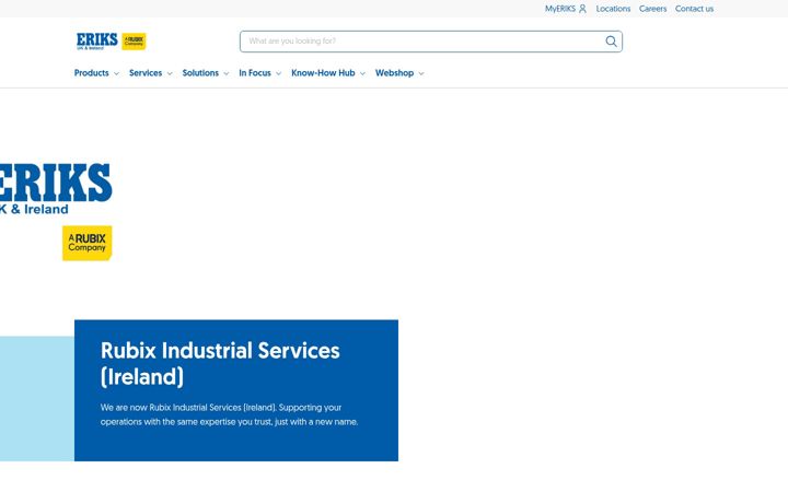 Screenshot of eriks.ie