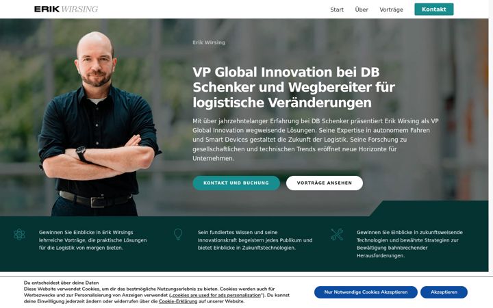 Screenshot ta' erikwirsing.de