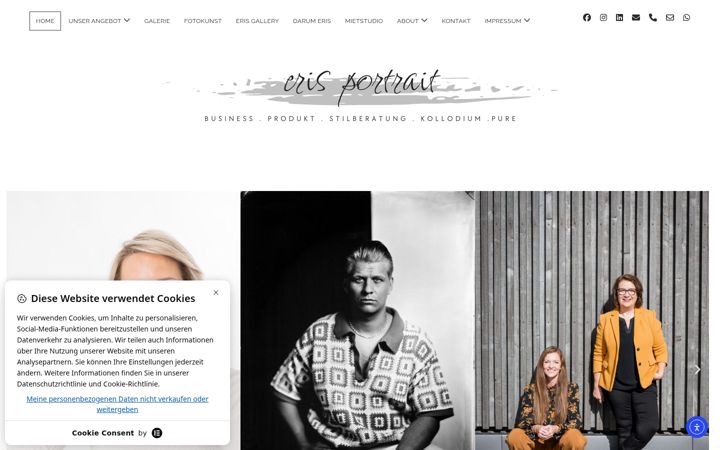 Screenshot di eris-portrait.at