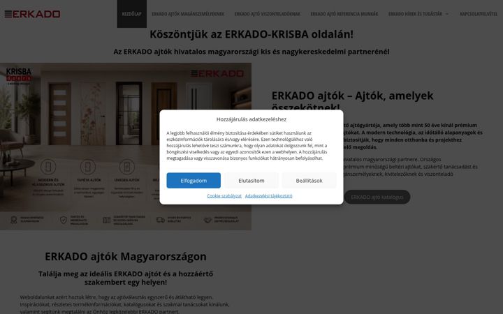 Snímek obrazovky erkadobelteriajtonagyker.hu