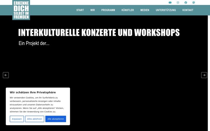 Snímek obrazovky erkenne-dich-selbst-im-fremden.de