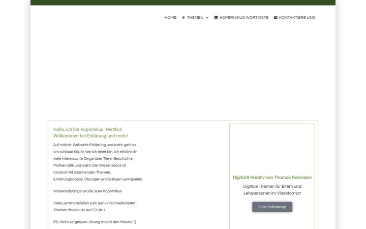 Screenshot stránky erklaerung-und-mehr.org