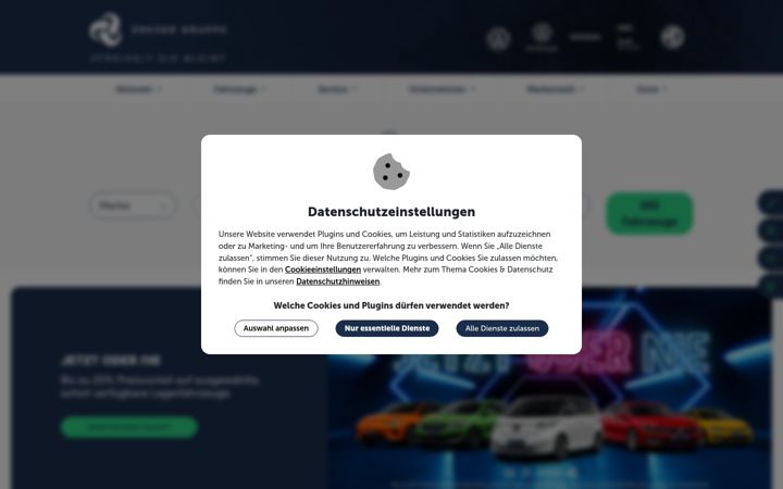 Snímek obrazovky erkner-gruppe.de