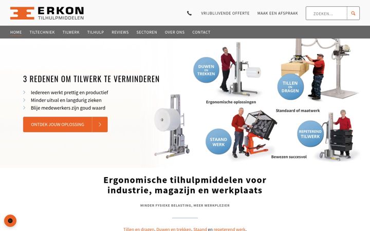 Snímek obrazovky erkon.nl
