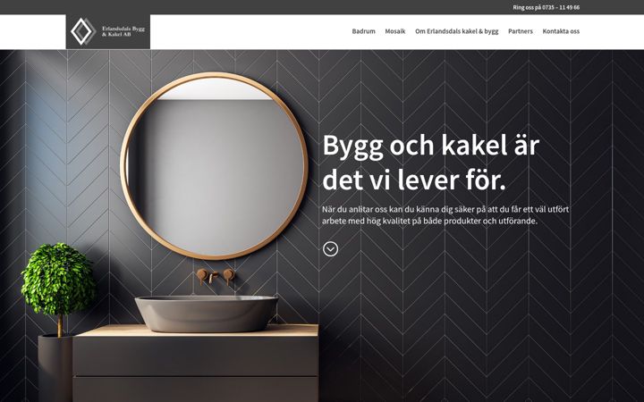 Screenshot του erlandsdalskakel.se