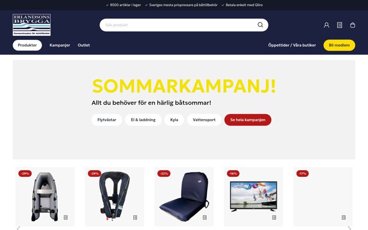 Screenshot του erlandsonsbrygga.se