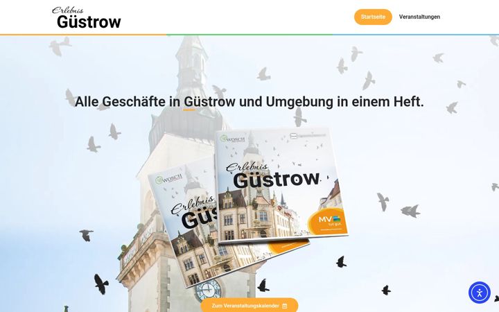 Screenshot stránky erlebnis-guestrow.de