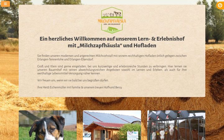 Képernyőkép: erlebnishof-eichenmueller.de