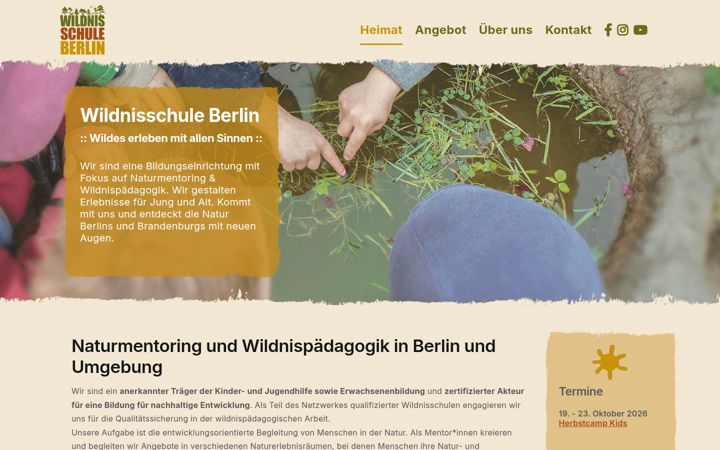 Képernyőkép: erlebnisschule-waldweide.de