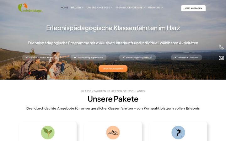 Képernyőkép: erlebnistage.de