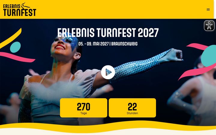 Screenshot stránky erlebnisturnfest.de