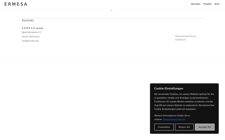 Screenshot stránky ermesa.de