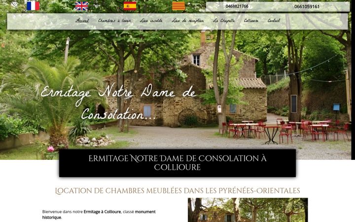 Screenshot ta' ermitage-notre-dame-de-consolation.fr