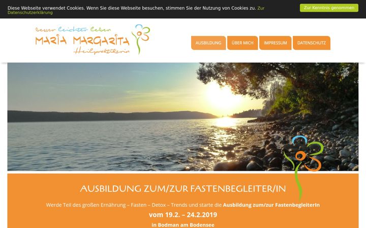 Screenshot stránky ernaehrung-fasten-detox.de