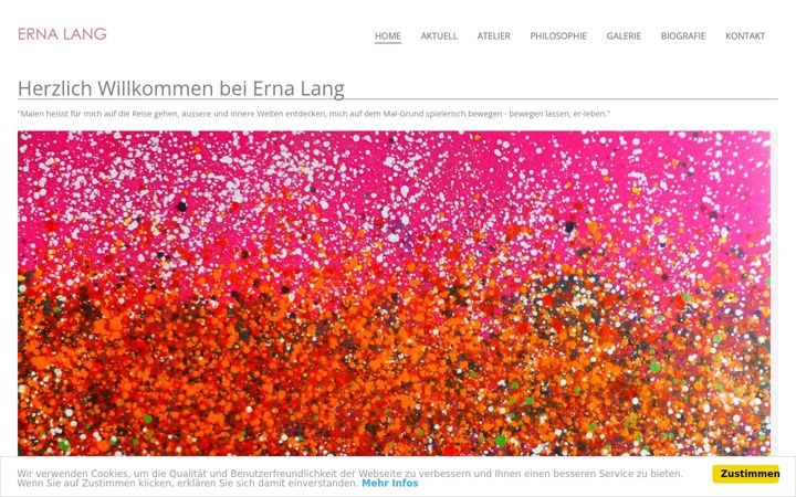 Ekraanipilt saidist ernalang.ch