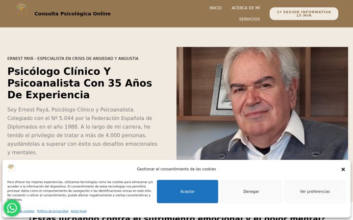 Ekrano kopija ernestpaya.es
