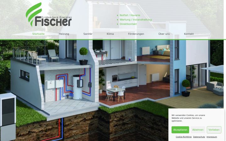 Snímek obrazovky erneuerbare-energien-fischer.de
