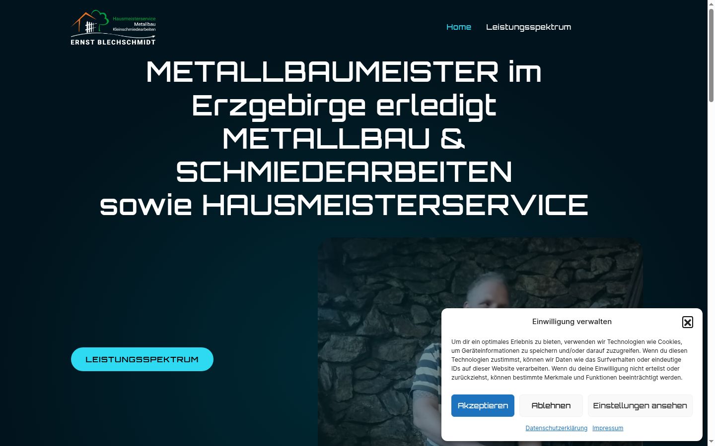 Screenshot tal-banner tal-kunsens muri qabel kwalunkwe interazzjoni