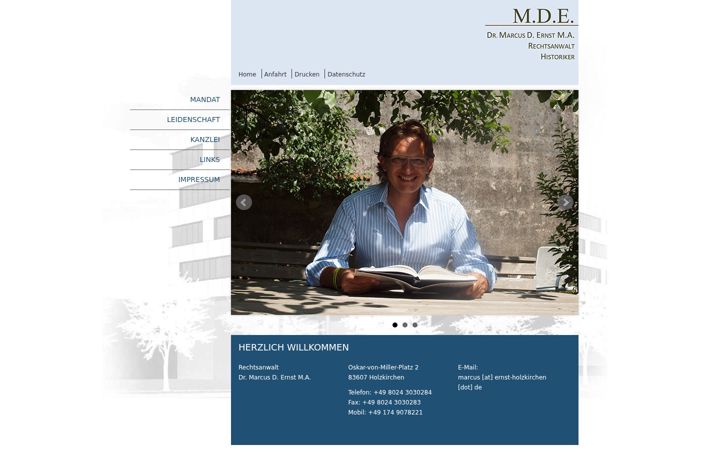 Screenshot of ernst-holzkirchen.de