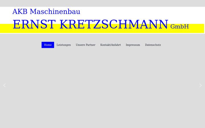 Screenshot of ernst-kretzschmann.de