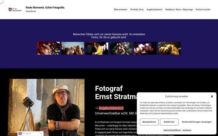 Screenshot of ernst-stratmann.de