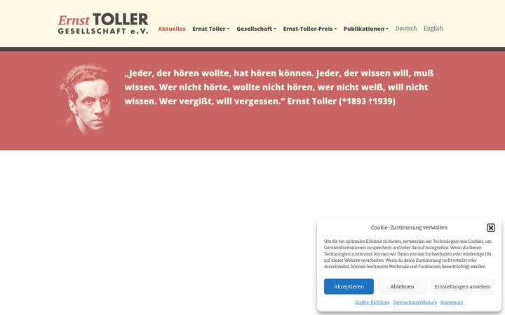Screenshot of ernst-toller.de