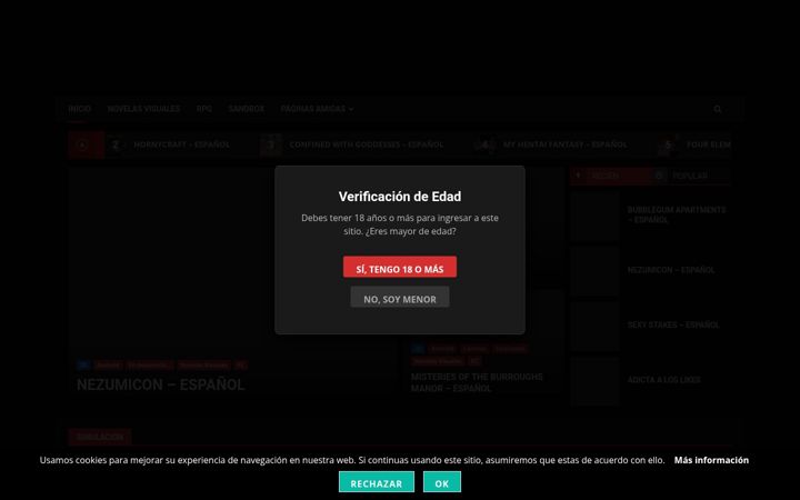 Screenshot of eroganso.com