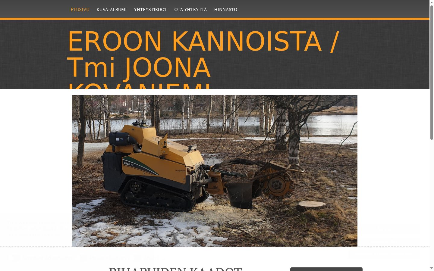 Zrzut ekranu banera zgody wyświetlanego przed jakąkolwiek interakcją
