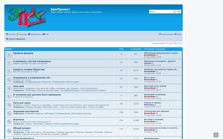 Screenshot of eroproect.ru