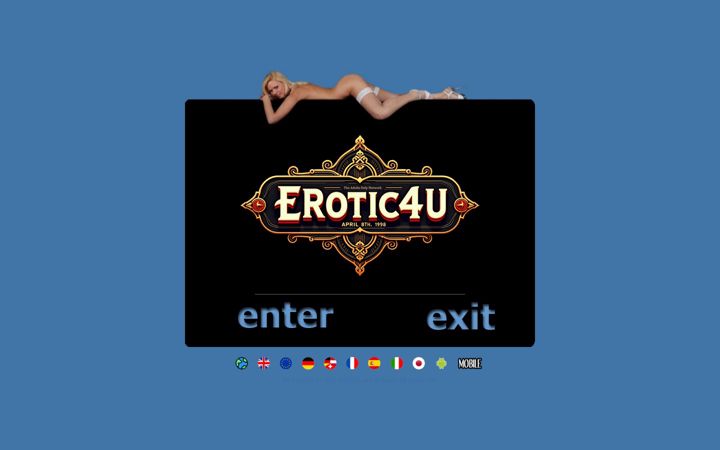 Screenshot of erotic4u.com