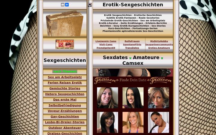 Screenshot von erotik-sexgeschichten.net