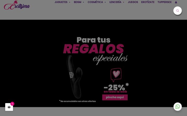 Screenshot ta' erotisima.es