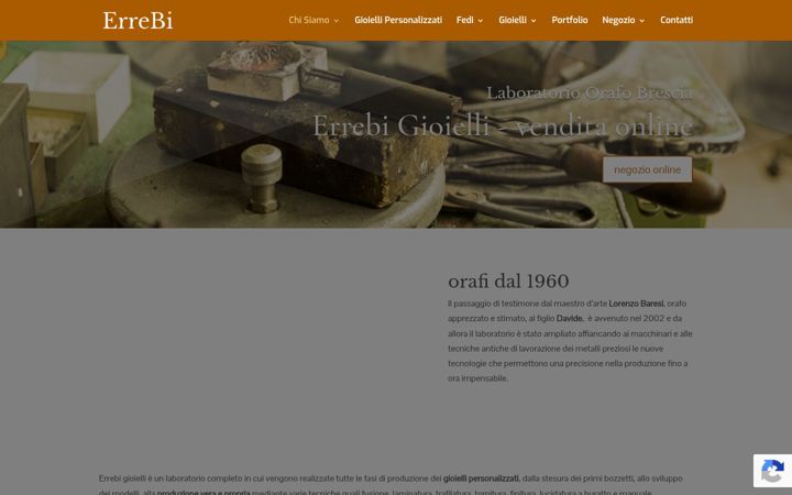 Zrzut ekranu errebigioielli.it