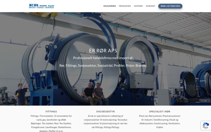Screenshot stránky erroer.dk