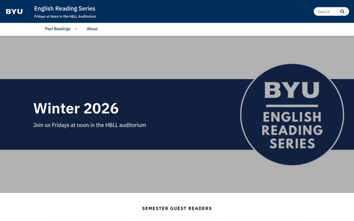 Screenshot of ers.byu.edu