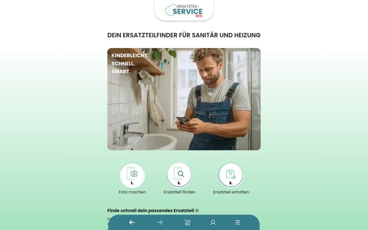 Екранна снимка на ersatzteilservice.de