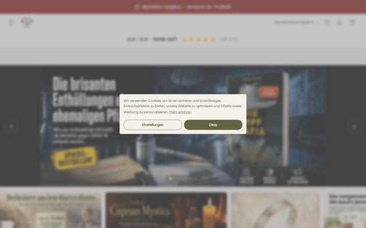 Екранна снимка на ersaverlag.de